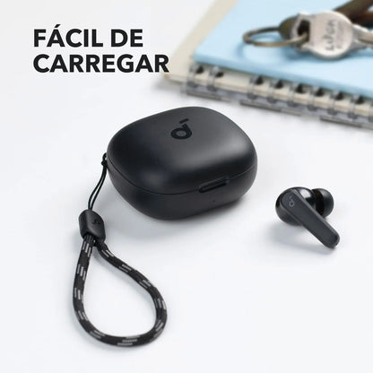 Fones de Ouvido Bluetooth e Com até 30 Horas de Bateria.